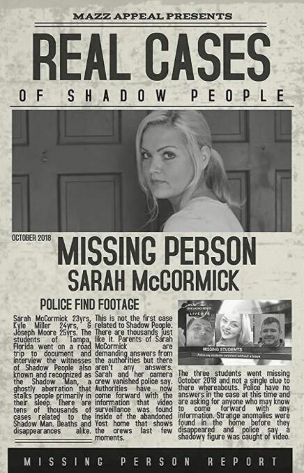 影人莎拉&middot;麦考密克的最后一段录像