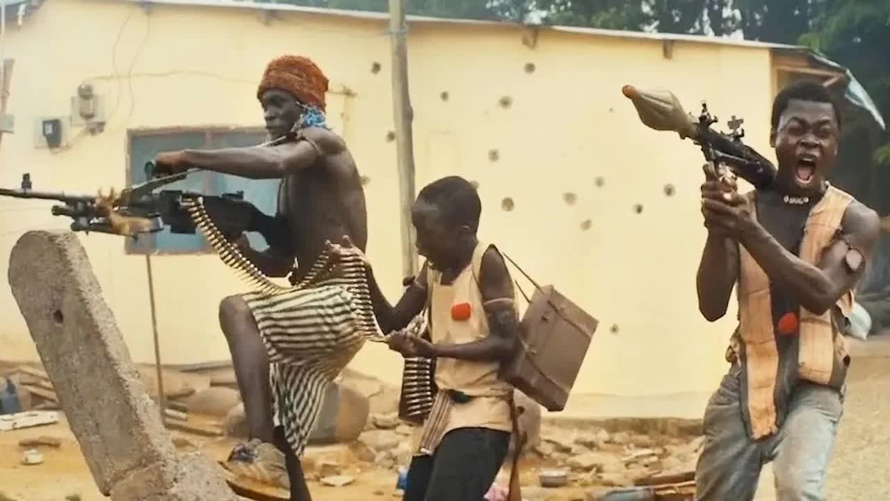 【一米电影】非洲最凶残的童子军，肩抗火箭头手持AK，战斗力惊人！